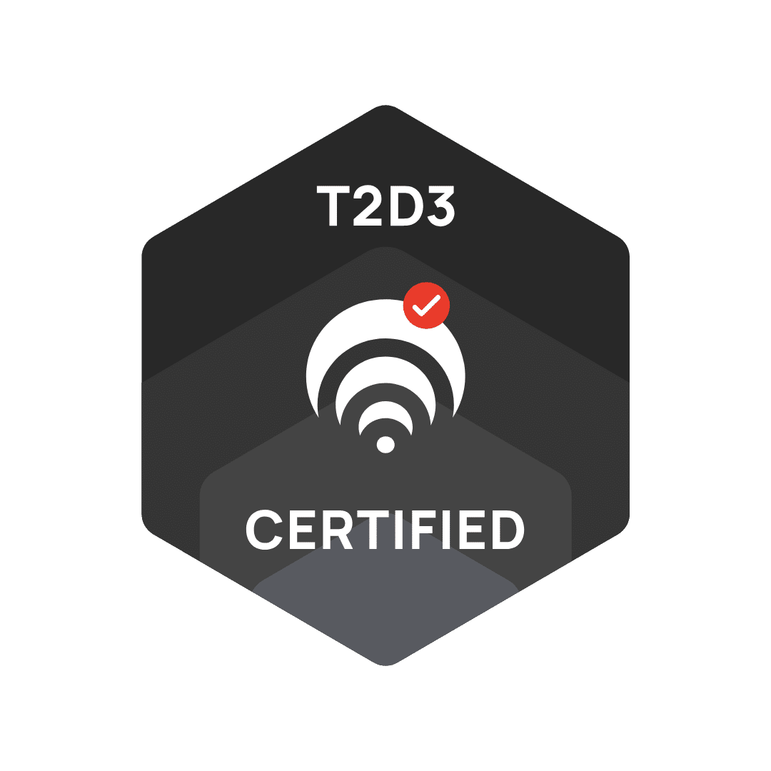 EightBurst T2D3 Certification