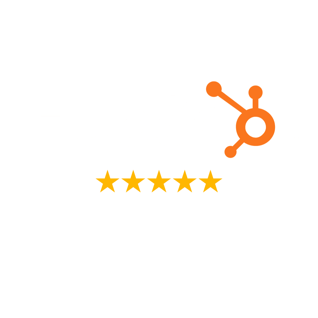 HubSpot 5 star rating for EightBurst